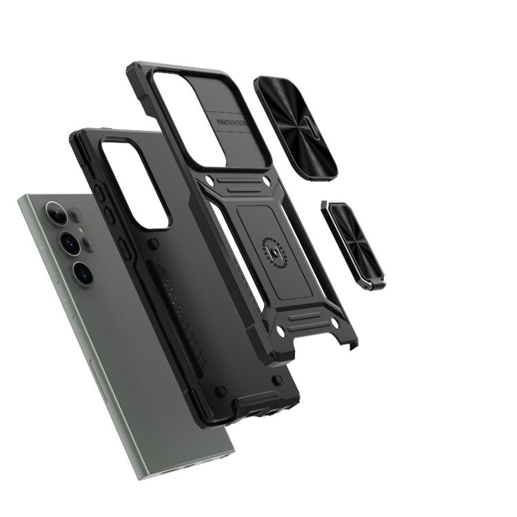Camshield Robot TPU Hybrid PC Phone Case, For Samsung Galaxy S24 Ultra 5G, For Samsung Galaxy S24+ 5G, For Samsung Galaxy S24 5G, For Samsung Galaxy A14 4G/5G