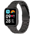 2 in 1 Three-bead Metal Watch Band with Watch Frame, For Redmi Watch 3 Lite / Watch 3 Active