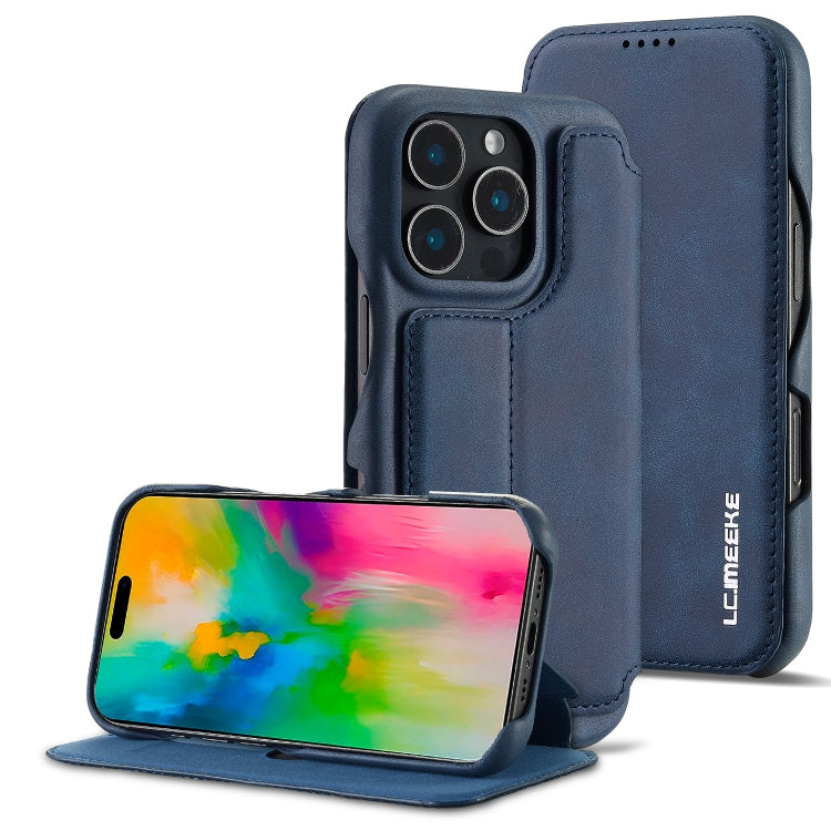LC.IMEEKE Hon Ancient Series Flip Leather Phone Case, For iPhone 16 Pro Max, For iPhone 16 Pro, For iPhone 16 Plus, For iPhone 16