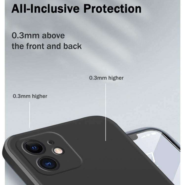 For iPhone 15 Plus Imitation Liquid Silicone Phone Case(Black)