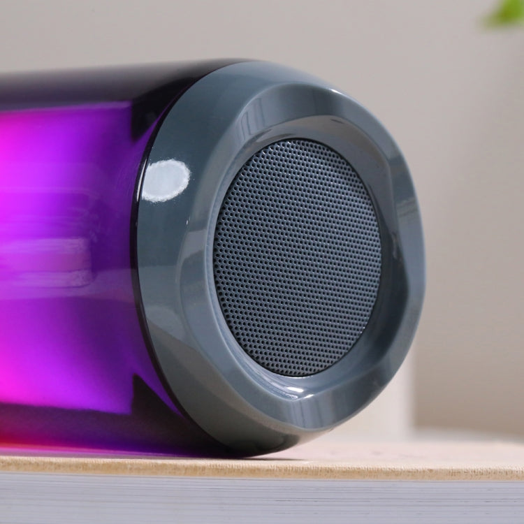 T&G TG651 Portable LED Wireless Bluetooth Speaker Outdoor TWS Subwoofer(Blue)