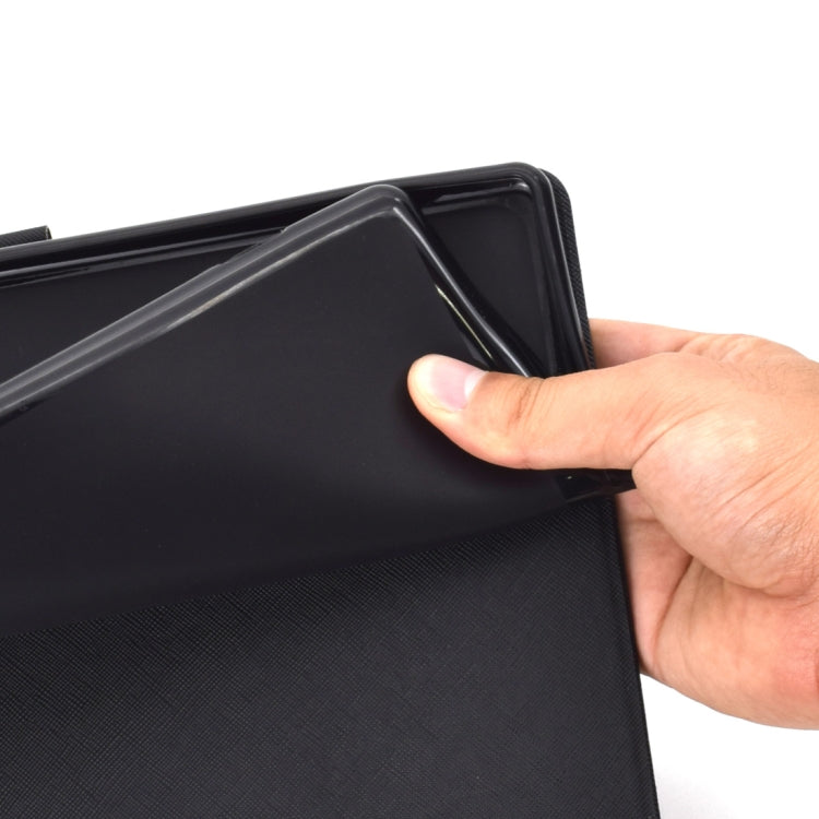 Cowhide Texture Horizontal Flip Leather Case with Holder & Card Slots & Sleep / Wake-up Function, For Huawei MatePad T8, For Huawei MediaPad T5, For Lenovo M10 Plus TB-X606F