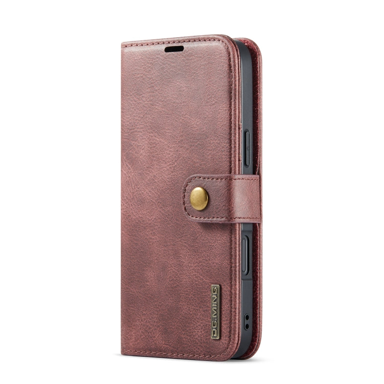 DG.MING Crazy Horse Texture Detachable Magnetic Leather Phone Case, For iPhone 16, For iPhone 15 Pro Max, For iPhone 15 Pro, For iPhone 15 Plus