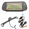 PZ709 437-W 7.0 inch TFT LCD Car External Wireless Rear View Monitor for Car Rearview Parking Video Systems, PZ709 437-W