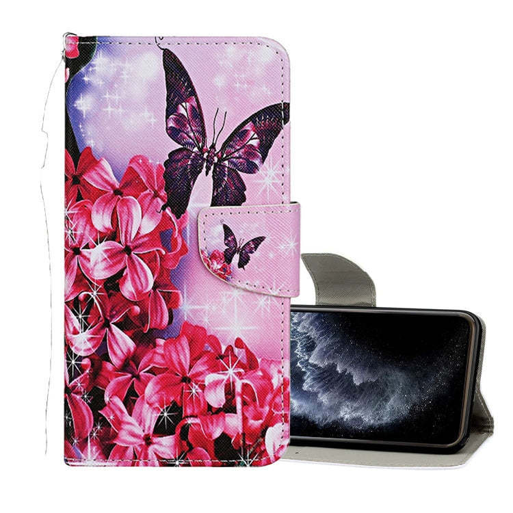 Colored Drawing Pattern Horizontal Flip Leather Case with Holder & Card Slots & Wallet, For iPhone 11, For iPhone 11 Pro