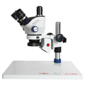 Kaisi TX-350E Ver1.2 7X-50X Microscope Zoom Stereo Microscope with Big Base, Kaisi TX-350E