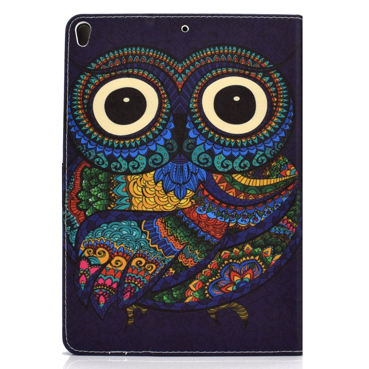 Colored Drawing Pattern Horizontal Flip PU Leather Case with Holder & Card Slot & Sleep / Wake-up Function, For iPad Pro 10.5 inch, For iPad Pro 11 (2020), For iPad Pro 11 (2018)