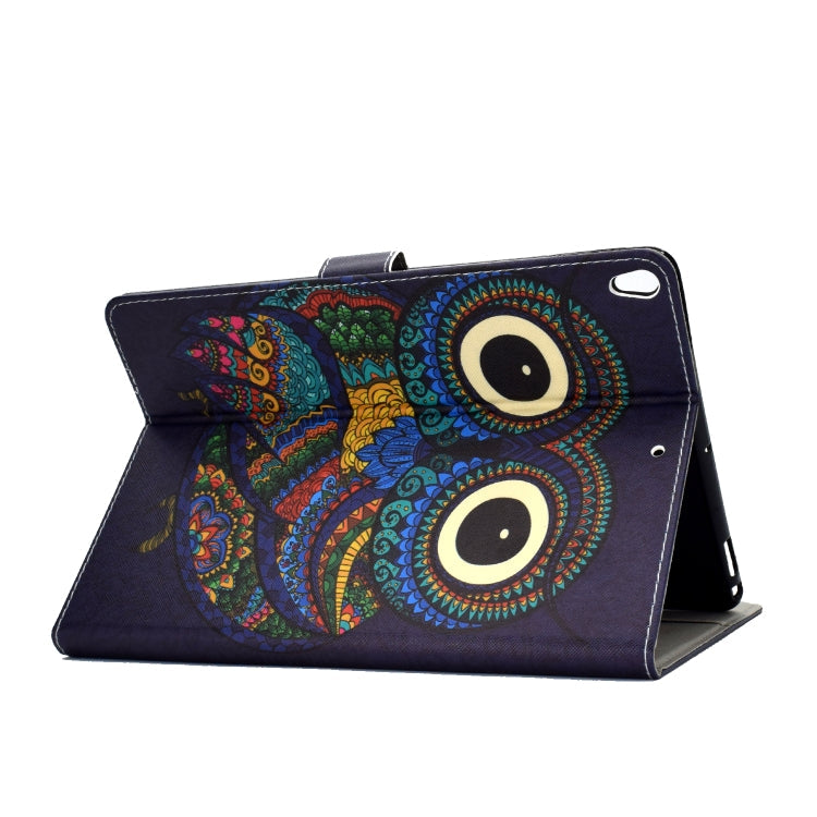Colored Drawing Pattern Horizontal Flip PU Leather Case with Holder & Card Slot & Sleep / Wake-up Function, For iPad Pro 10.5 inch, For iPad Pro 11 (2020), For iPad Pro 11 (2018)