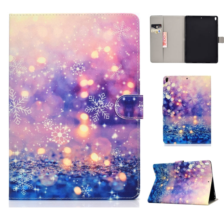 Colored Drawing Pattern Horizontal Flip PU Leather Case with Holder & Card Slot & Sleep / Wake-up Function, For iPad Pro 10.5 inch, For iPad Pro 11 (2020), For iPad Pro 11 (2018)