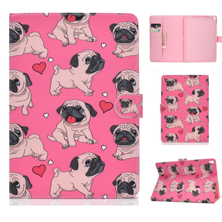 Colored Drawing Pattern Horizontal Flip PU Leather Case with Holder & Card Slot & Sleep / Wake-up Function, For iPad Pro 10.5 inch, For iPad Pro 11 (2020), For iPad Pro 11 (2018)