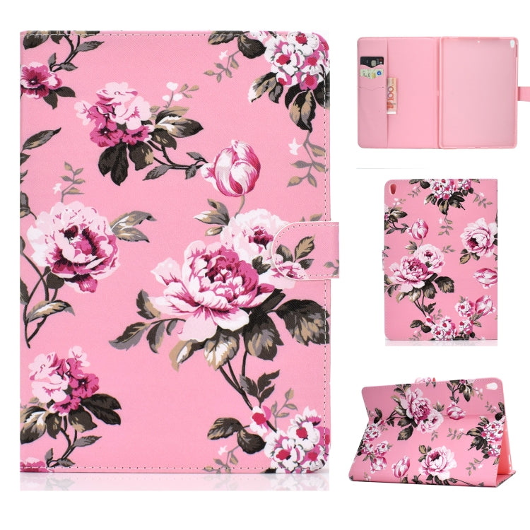 Colored Drawing Pattern Horizontal Flip PU Leather Case with Holder & Card Slot & Sleep / Wake-up Function, For iPad Pro 10.5 inch, For iPad Pro 11 (2020), For iPad Pro 11 (2018)
