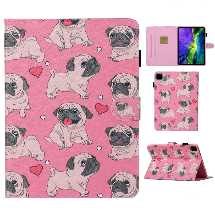 Colored Drawing Pattern Horizontal Flip PU Leather Case with Holder & Card Slot & Sleep / Wake-up Function, For iPad Pro 10.5 inch, For iPad Pro 11 (2020), For iPad Pro 11 (2018)