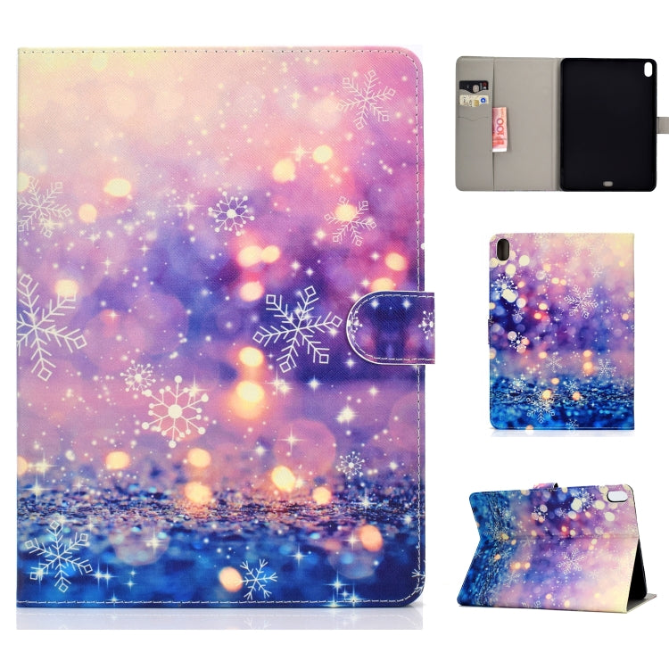 Colored Drawing Pattern Horizontal Flip PU Leather Case with Holder & Card Slot & Sleep / Wake-up Function, For iPad Pro 10.5 inch, For iPad Pro 11 (2020), For iPad Pro 11 (2018)