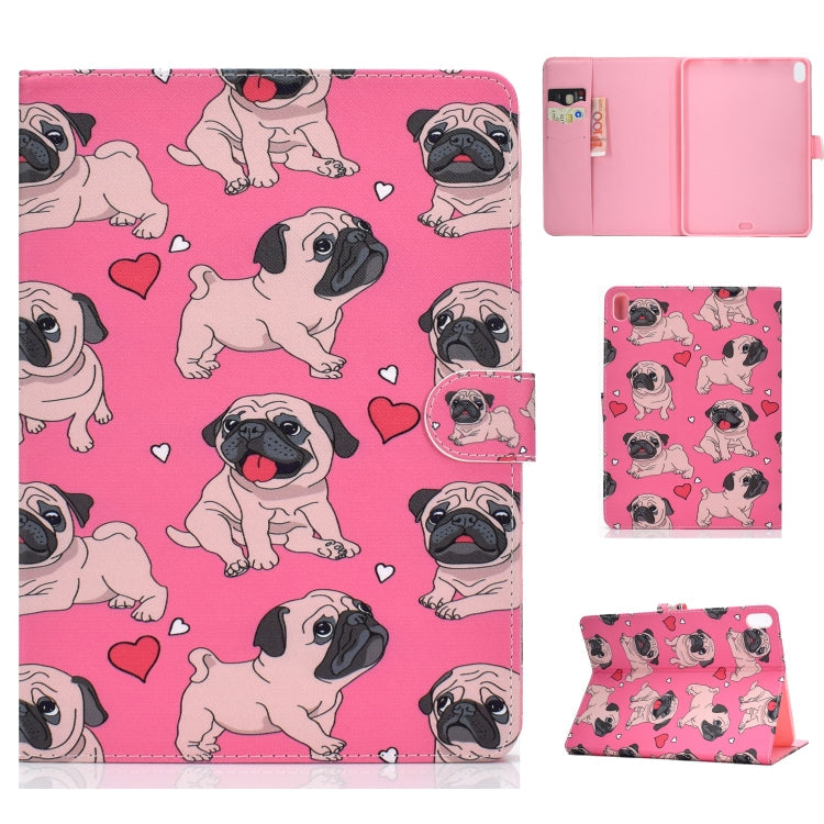 Colored Drawing Pattern Horizontal Flip PU Leather Case with Holder & Card Slot & Sleep / Wake-up Function, For iPad Pro 10.5 inch, For iPad Pro 11 (2020), For iPad Pro 11 (2018)