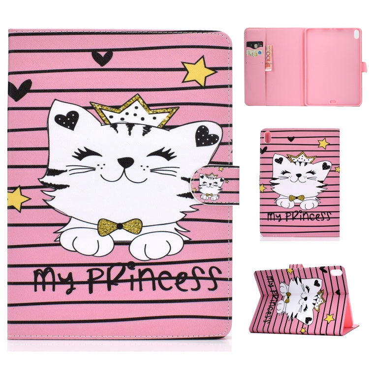Colored Drawing Pattern Horizontal Flip PU Leather Case with Holder & Card Slot & Sleep / Wake-up Function, For iPad Pro 10.5 inch, For iPad Pro 11 (2020), For iPad Pro 11 (2018)