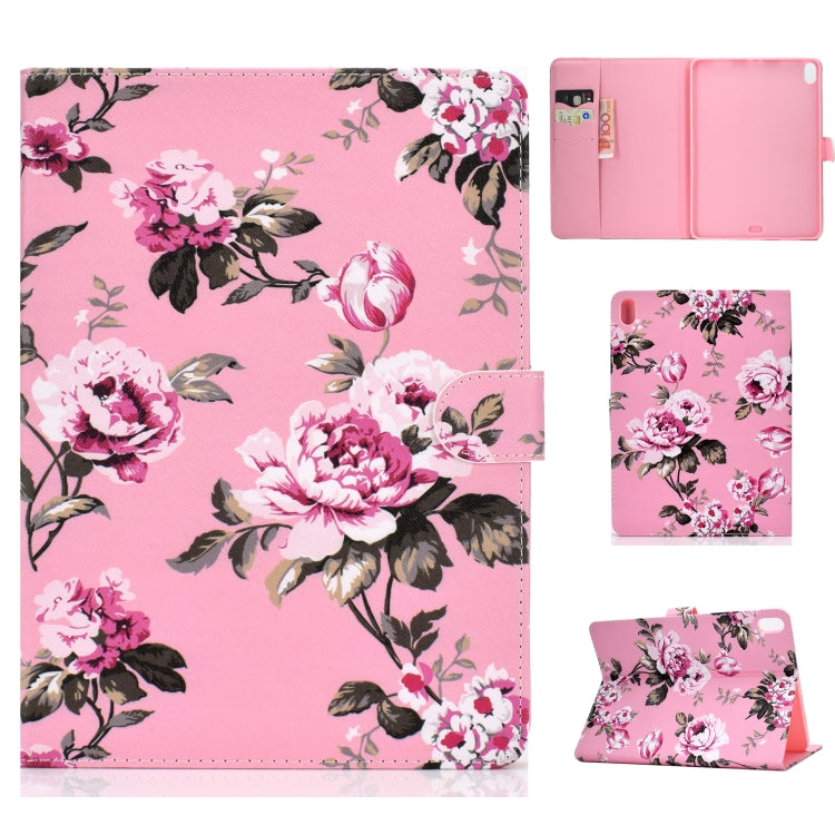 Colored Drawing Pattern Horizontal Flip PU Leather Case with Holder & Card Slot & Sleep / Wake-up Function, For iPad Pro 10.5 inch, For iPad Pro 11 (2020), For iPad Pro 11 (2018)