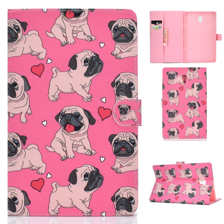 Colored Drawing Pattern Horizontal Flip PU Leather Case with Holder & Card Slot & Sleep / Wake-up Function, For Samsung Galaxy Tab A 10.1 (2019) T510/T515, For Samsung Galaxy Tab A 10.1 T580/T585 (2016), For Samsung Galaxy Tab A 10.5 T590/T595