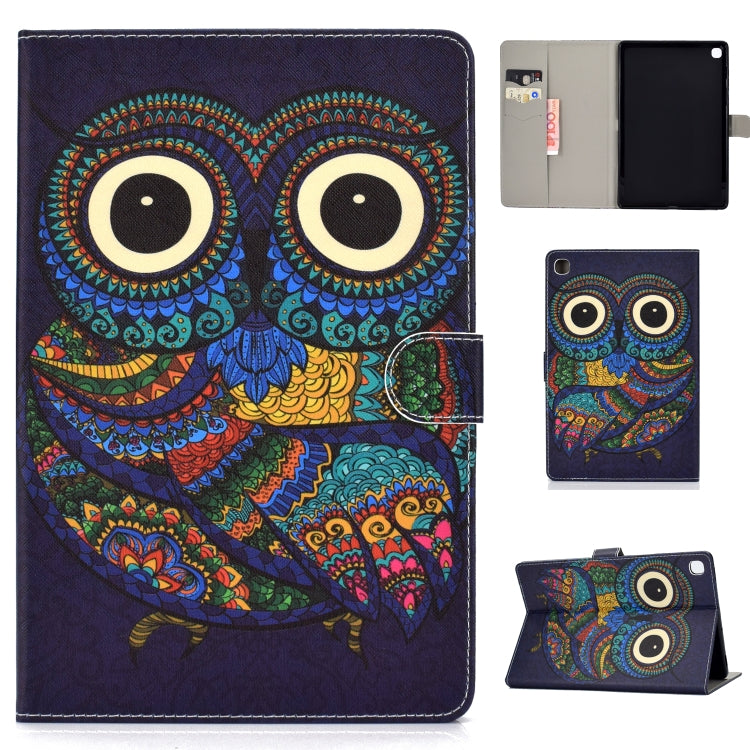 Colored Drawing Pattern Horizontal Flip PU Leather Case with Holder & Card Slot & Sleep / Wake-up Function, For Samsung Galaxy Tab S5e 10.5 T720 / T725, For Amazon Kindle Fire HD 8 2016/2017, For Amazon Kindle Fire HD 10 2017
