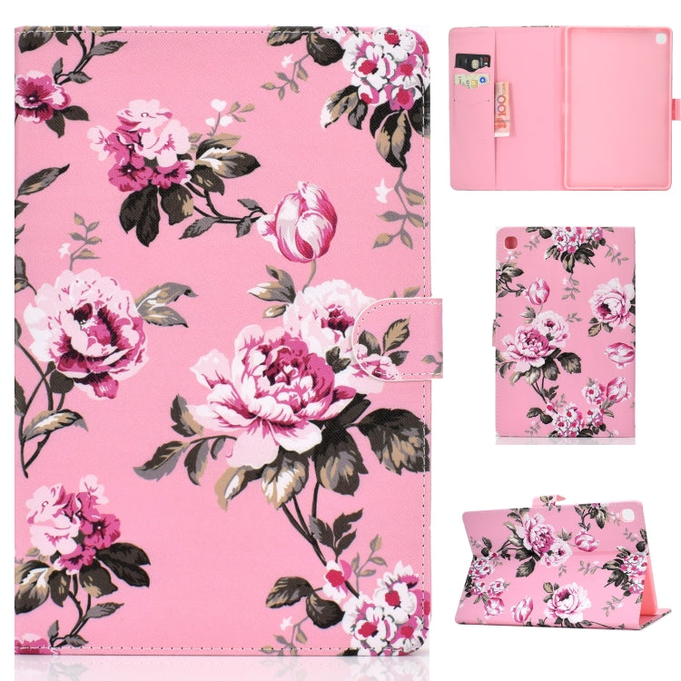 Colored Drawing Pattern Horizontal Flip PU Leather Case with Holder & Card Slot & Sleep / Wake-up Function, For Samsung Galaxy Tab S5e 10.5 T720 / T725, For Amazon Kindle Fire HD 8 2016/2017, For Amazon Kindle Fire HD 10 2017