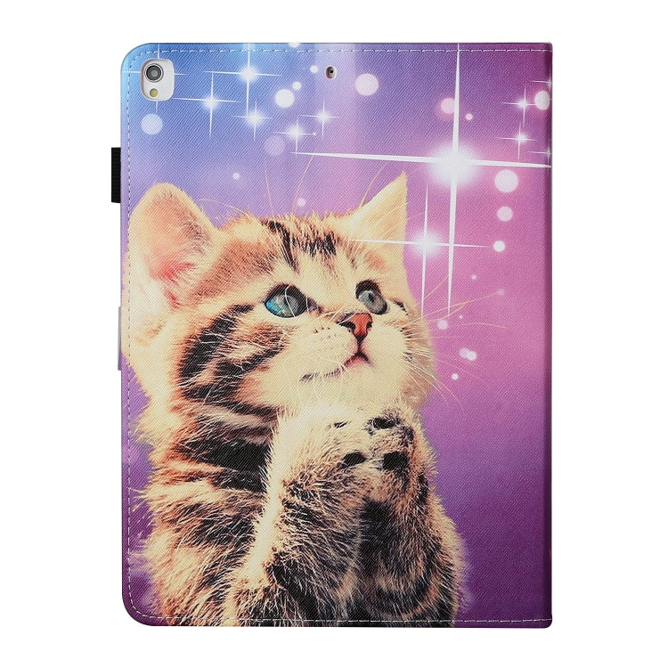 Colored Drawing Pattern Horizontal Flip PU Leather Case with Holder & Card Slot & Sleep / Wake-up Function, For iPad Pro 10.2 2021 / 2020 / 2019 / 10.5 (2019), For iPad Pro 11 inch (2020), For iPad 9.7 (2017/2018) & Air 2 & Air                         ...