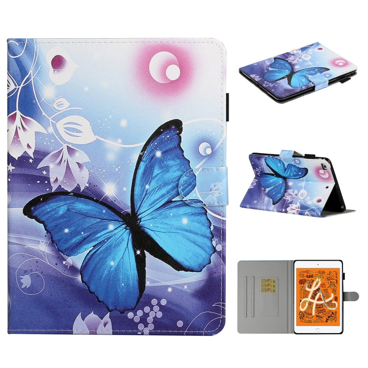 Colored Drawing Pattern Horizontal Flip PU Leather Case with Holder & Card Slot & Sleep / Wake-up Function, For iPad Pro 10.2 2021 / 2020 / 2019 / 10.5 (2019), For iPad Pro 11 inch (2020), For iPad 9.7 (2017/2018) & Air 2 & Air                         ...
