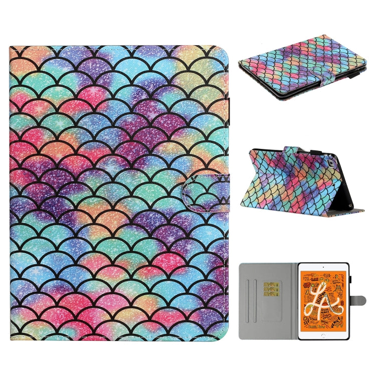 Colored Drawing Pattern Horizontal Flip PU Leather Case with Holder & Card Slot & Sleep / Wake-up Function, For iPad Pro 10.2 2021 / 2020 / 2019 / 10.5 (2019), For iPad Pro 11 inch (2020), For iPad 9.7 (2017/2018) & Air 2 & Air                         ...