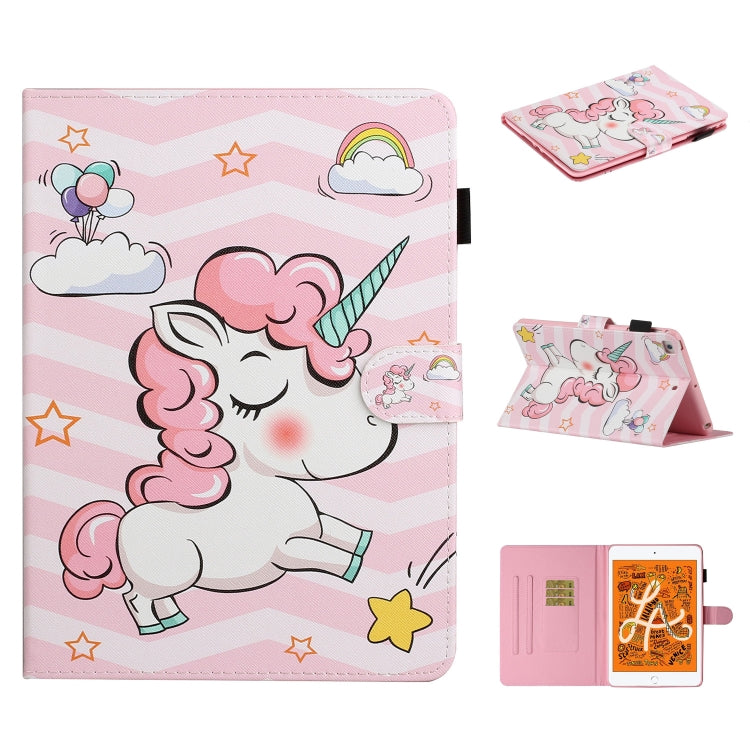 Colored Drawing Pattern Horizontal Flip PU Leather Case with Holder & Card Slot & Sleep / Wake-up Function, For iPad Pro 10.2 2021 / 2020 / 2019 / 10.5 (2019), For iPad Pro 11 inch (2020), For iPad 9.7 (2017/2018) & Air 2 & Air                         ...
