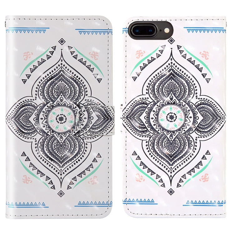 3D Painting Colored Drawing Pattern Horizontal Flip TPU + PU Leather Case with Holder & Card Slots & Wallet & Lanyard, For iPhone 7 Plus / 8 Plus, For iPhone 11, For iPhone 11 Pro