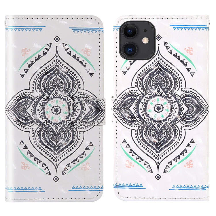 3D Painting Colored Drawing Pattern Horizontal Flip TPU + PU Leather Case with Holder & Card Slots & Wallet & Lanyard, For iPhone 7 Plus / 8 Plus, For iPhone 11, For iPhone 11 Pro