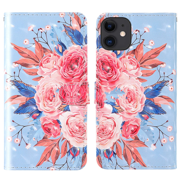 3D Painting Colored Drawing Pattern Horizontal Flip TPU + PU Leather Case with Holder & Card Slots & Wallet & Lanyard, For iPhone 7 Plus / 8 Plus, For iPhone 11, For iPhone 11 Pro