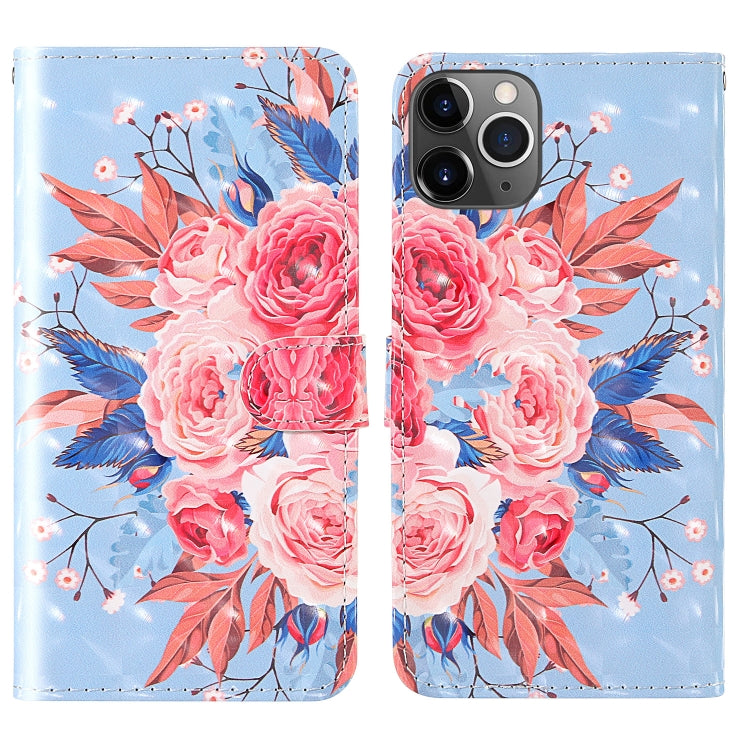 3D Painting Colored Drawing Pattern Horizontal Flip TPU + PU Leather Case with Holder & Card Slots & Wallet & Lanyard, For iPhone 7 Plus / 8 Plus, For iPhone 11, For iPhone 11 Pro