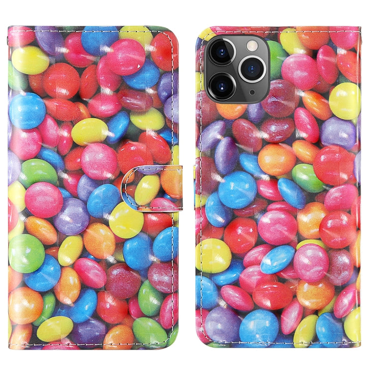 3D Painting Colored Drawing Pattern Horizontal Flip TPU + PU Leather Case with Holder & Card Slots & Wallet & Lanyard, For iPhone 7 Plus / 8 Plus, For iPhone 11, For iPhone 11 Pro