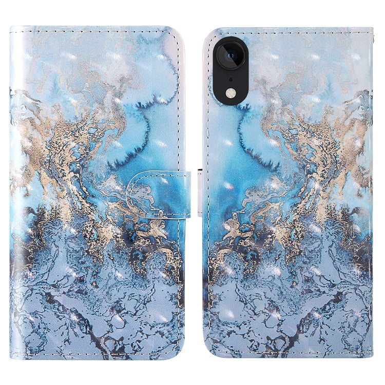 3D Painting Colored Drawing Pattern Horizontal Flip TPU + PU Leather Case with Holder & Card Slots & Wallet & Lanyard, For iPhone 11 Pro Max, For iPhone X, For iPhone XR