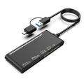 CR7 USB3.0 + Type-C Multi-function Card Reader CF / XD / MS / SD / TF Card 7 in 1, USB3.0 + Type-C