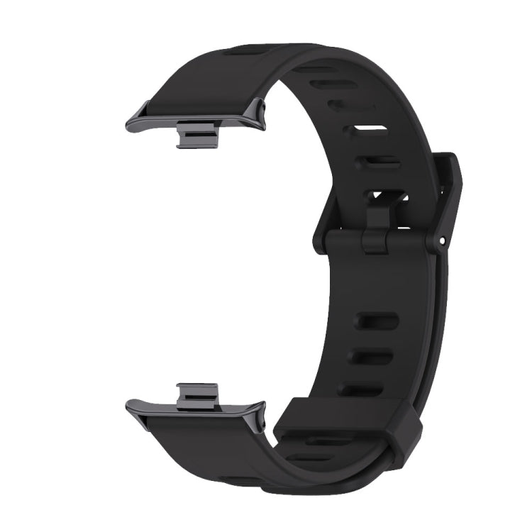 Mijobs Flat Hole Breathable Silicone Watch Band, For Redmi Watch 6 / 5 / Xiaomi Band 9 Pro