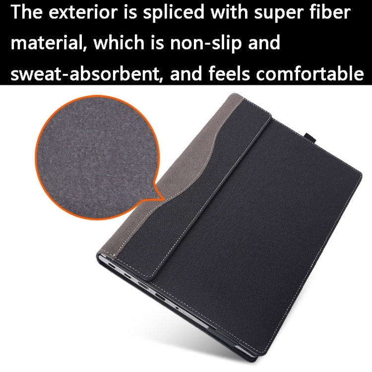 Laptop Leather Shockproof Protective Case, For Lenovo Yoga 9i 2 in 1 Gen 9 14 inch, For Lenovo Yoga 7 14IAL7 / 14ARB7, For Lenovo IdeaPad Slim 5 Gen8 14 inch, For Lenovo IdeaPad Slim 5i Gen 9 / Gen 8 14 inch, For Lenovo ThinkPad E14 Gen 5 / E14 Gen 6  ...