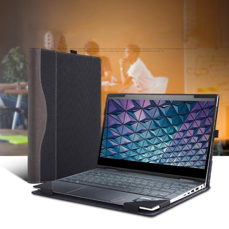 Laptop Leather Shockproof Protective Case, For Lenovo Yoga 9i 2 in 1 Gen 9 14 inch, For Lenovo Yoga 7 14IAL7 / 14ARB7, For Lenovo IdeaPad Slim 5 Gen8 14 inch, For Lenovo IdeaPad Slim 5i Gen 9 / Gen 8 14 inch, For Lenovo ThinkPad E14 Gen 5 / E14 Gen 6  ...