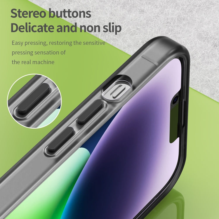 MagSafe Frosted Translucent TPU + PC Full Coverage Phone Case, For iPhone 16, For iPhone 15 Pro Max