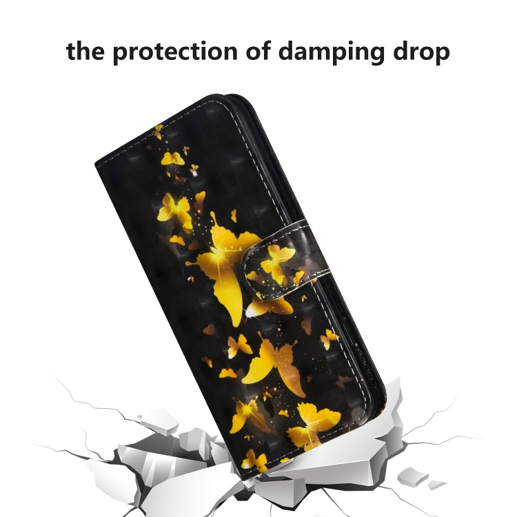 3D Painting Pattern Horizontal Flip TPU + PU Leather Case with Holder & Card Slots & Wallet & Lanyard, For iPhone 11, For iPhone SE 2022 / SE 2020 / 8 / 7