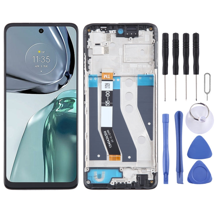OEM LCD Screen Digitizer Full Assembly with Frame, For Motorola Moto G06, For Motorola Moto G15 Power, For Motorola Moto E15, For Motorola Moto G05, For Motorola Moto G15, For Motorola Moto G35, For Motorola Moto G55, For Motorola Moto G24             ...