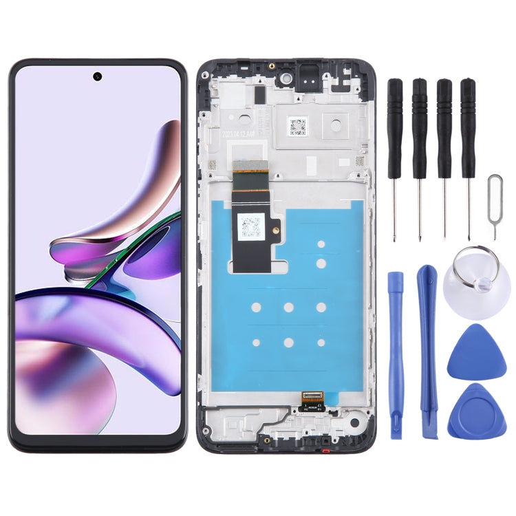 OEM LCD Screen Digitizer Full Assembly with Frame, For Motorola Moto G06, For Motorola Moto G15 Power, For Motorola Moto E15, For Motorola Moto G05, For Motorola Moto G15, For Motorola Moto G35, For Motorola Moto G55, For Motorola Moto G24             ...
