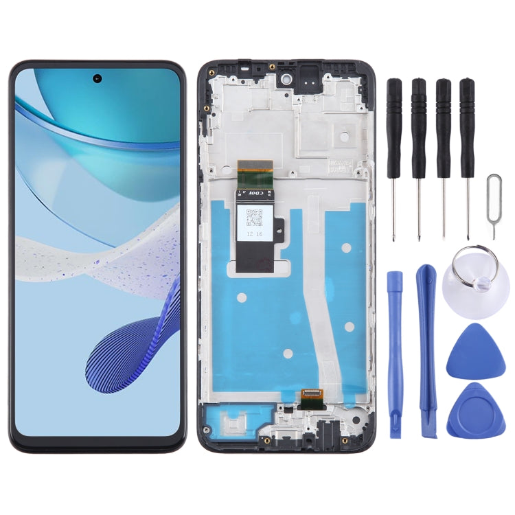 OEM LCD Screen Digitizer Full Assembly with Frame, For Motorola Moto G06, For Motorola Moto G15 Power, For Motorola Moto E15, For Motorola Moto G05, For Motorola Moto G15, For Motorola Moto G35, For Motorola Moto G55, For Motorola Moto G24             ...