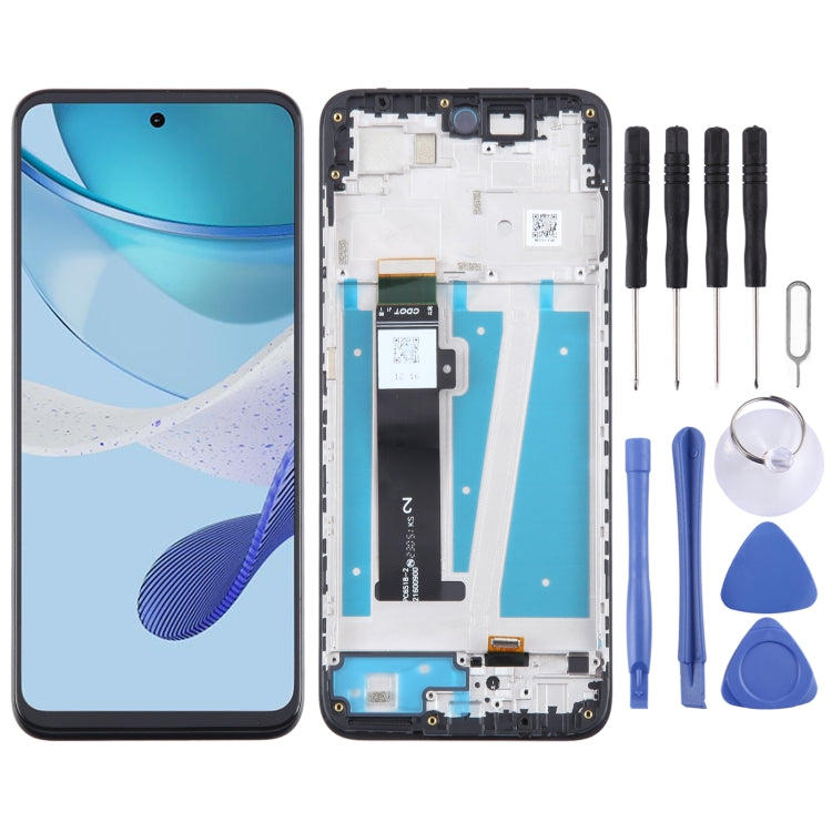 OEM LCD Screen Digitizer Full Assembly with Frame, For Motorola Moto G06, For Motorola Moto G15 Power, For Motorola Moto E15, For Motorola Moto G05, For Motorola Moto G15, For Motorola Moto G35, For Motorola Moto G55, For Motorola Moto G24             ...