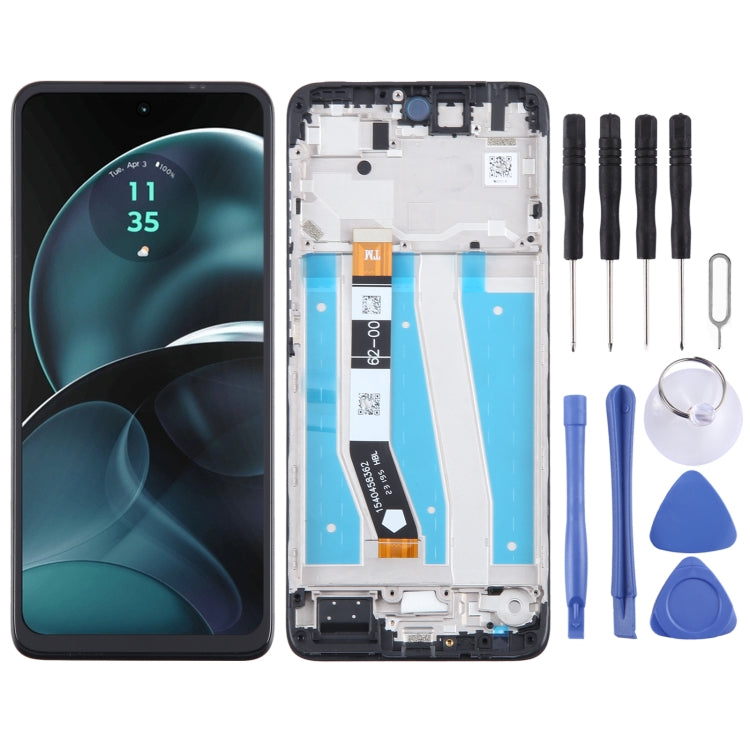 OEM LCD Screen Digitizer Full Assembly with Frame, For Motorola Moto G06, For Motorola Moto G15 Power, For Motorola Moto E15, For Motorola Moto G05, For Motorola Moto G15, For Motorola Moto G35, For Motorola Moto G55, For Motorola Moto G24             ...
