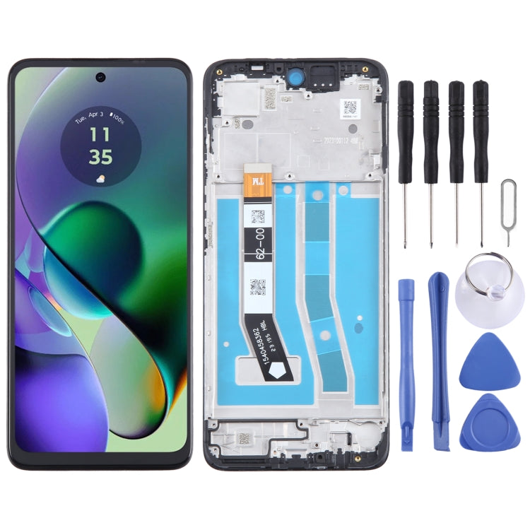 OEM LCD Screen Digitizer Full Assembly with Frame, For Motorola Moto G06, For Motorola Moto G15 Power, For Motorola Moto E15, For Motorola Moto G05, For Motorola Moto G15, For Motorola Moto G35, For Motorola Moto G55, For Motorola Moto G24             ...