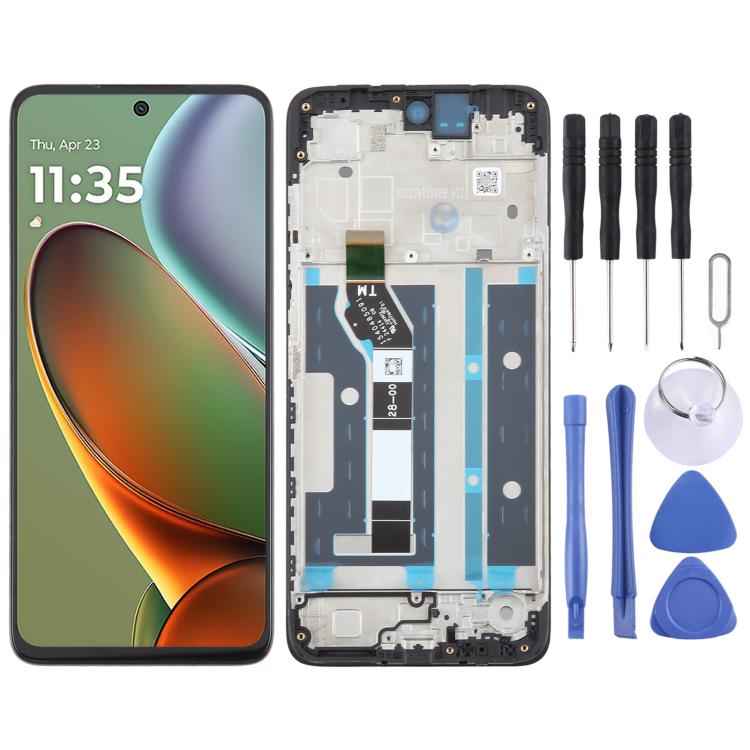 OEM LCD Screen Digitizer Full Assembly with Frame, For Motorola Moto G06, For Motorola Moto G15 Power, For Motorola Moto E15, For Motorola Moto G05, For Motorola Moto G15, For Motorola Moto G35, For Motorola Moto G55, For Motorola Moto G24             ...