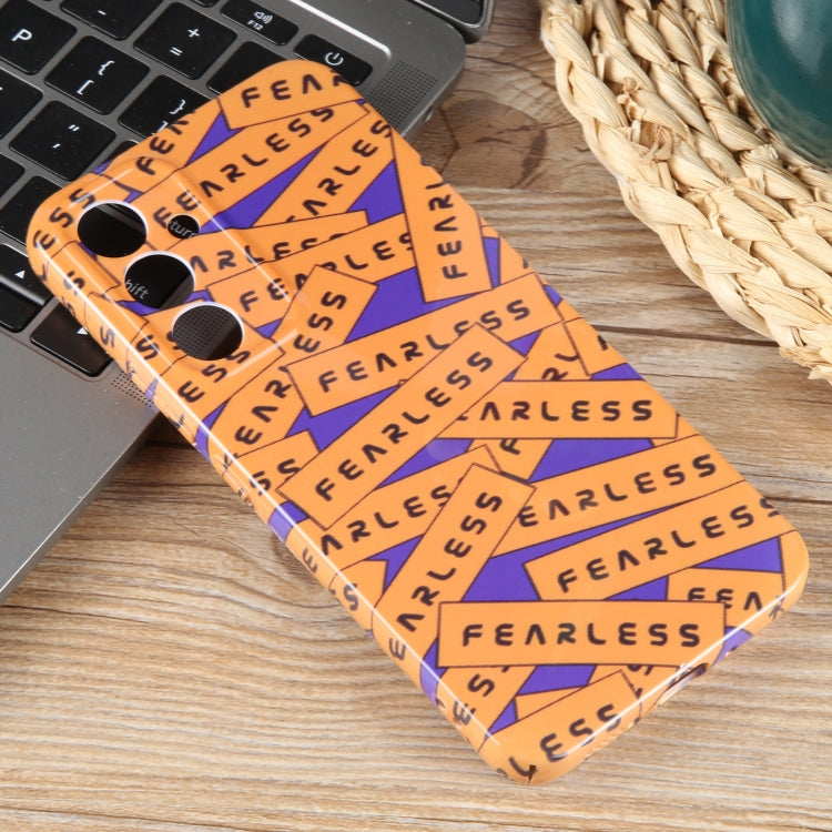 Painted Pattern Precise Hole PC Phone Case, For Samsung Galaxy A12