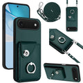 Organ Card Bag Ring Holder Phone Case with Long Lanyard, For iPhone Air, For iPhone 16 Pro Max, For iPhone 16 Pro, For iPhone 16 Plus