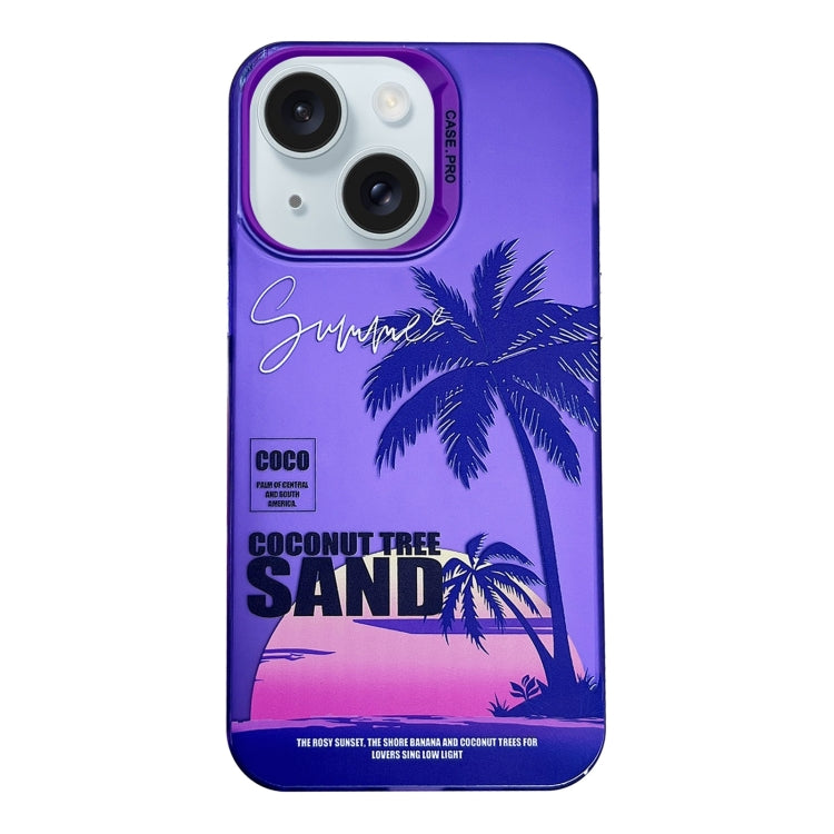 Creative Oil Painting Colorful Sunset Scenery TPU + PC Shockproof Phone Case, For iPhone 15 Pro Max, For iPhone 15 Pro, For iPhone 15, For iPhone 14, For iPhone 14 Pro, For iPhone 14 Pro Max