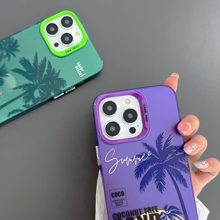 Creative Oil Painting Colorful Sunset Scenery TPU + PC Shockproof Phone Case, For iPhone 13 Pro Max, For iPhone 13 Pro, For iPhone 13, For iPhone 12, For iPhone 12 Pro Max, For iPhone 12 Pro